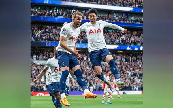 Kane dan Heung-min antara dua pencetak gol utama Tottenham musim lalu.