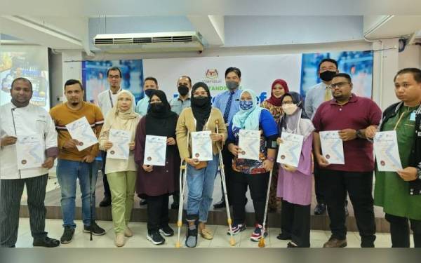 Sebahagian peserta yang mengikuti program Pertandingan MasterChef Return To Work di Kolej Komuniti Selayang pada Selasa dan Rabu lalu.