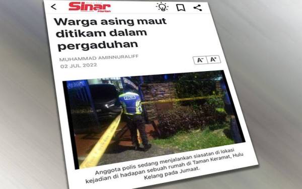 Laporan Sinar Harian