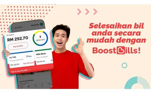 Kini Boost mempunyai lebih daripada 50 pembekal perkhidmatan bil dari sektor elektrik, air, internet, telco prabayar dan pascabayar, hiburan, majlis perbandaran dan sebagainya.