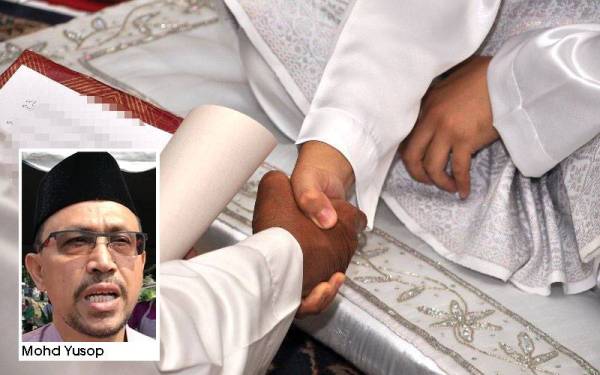 JAIPk menumpaskan sindiket nikah tanpa tauliah dengan menggunakan surat nikah Thailand disyaki palsu di kawasan Chepor. (Gambar kecil:Mohd Yusop) -Foto 123rf