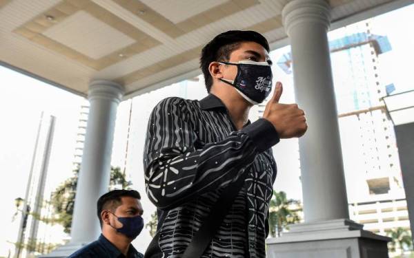 Syed Saddiq. - Foto Bernama