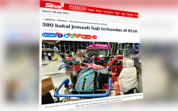 Laporan Sinar Harian.