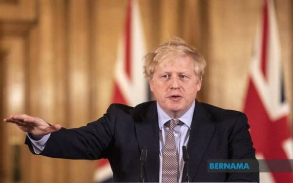 Boris Johnson. - Foto Bernama