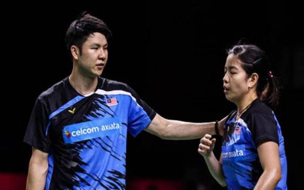 Goh Soon Huat-Shevon Lai Jemie mara ke separuh akhir kejohanan badminton Terbuka Singapura 2022 pada Jumaat. 