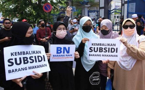 Golongan anak muda tampil menunjukkan solidariti mereka dengan mengadakan protes demi menangani isu peningkatan kos sara hidup dan inflasi makanan.