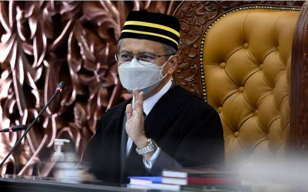 Yang Dipertua Dewan Rakyat, Tan Sri Azhar Azizan Harun - Foto Bernama