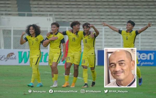 FAM disaran mengekalkan skuad Bawah 19 (B-19) tahun negara bagi menghadapi kempen Kelayakan Piala Asia B-20 2023 di Mongolia pada September depan. Gambar kecil: Raja Isa