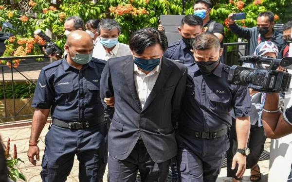 Paul Yong dihukum penjara 13 tahun dan dua sebatan oleh Mahkamah Tinggi pada Rabu selepas didapati bersalah atas pertuduhan merogol pembantu rumahnya pada 2019. - Foto Bernama