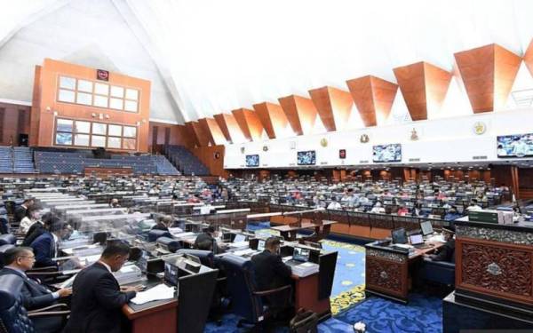 Persidangan Dewan Rakyat kali ini yang bermula pada 18 Julai lepas berlangsung selama 12 hari hingga Khamis ini. - Foto hiasan