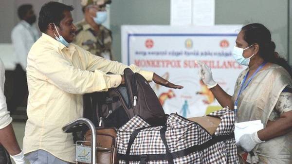 Pelancong dari negara lain sedang disaring untuk virus cacar monyet sebaik sahaja memasuki India. Foto Getty Images