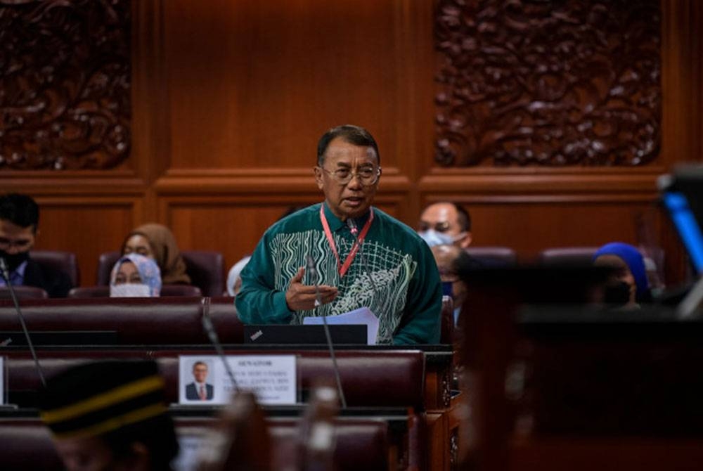 Ismail pada sesi soal jawab sempena Persidangan Dewan Negara di Parlimen, pada Khamis. - Foto Bernama