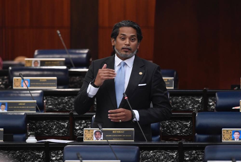 Menteri Kesihatan Khairy Jamaluddin Abu Bakar. - Foto Bernama