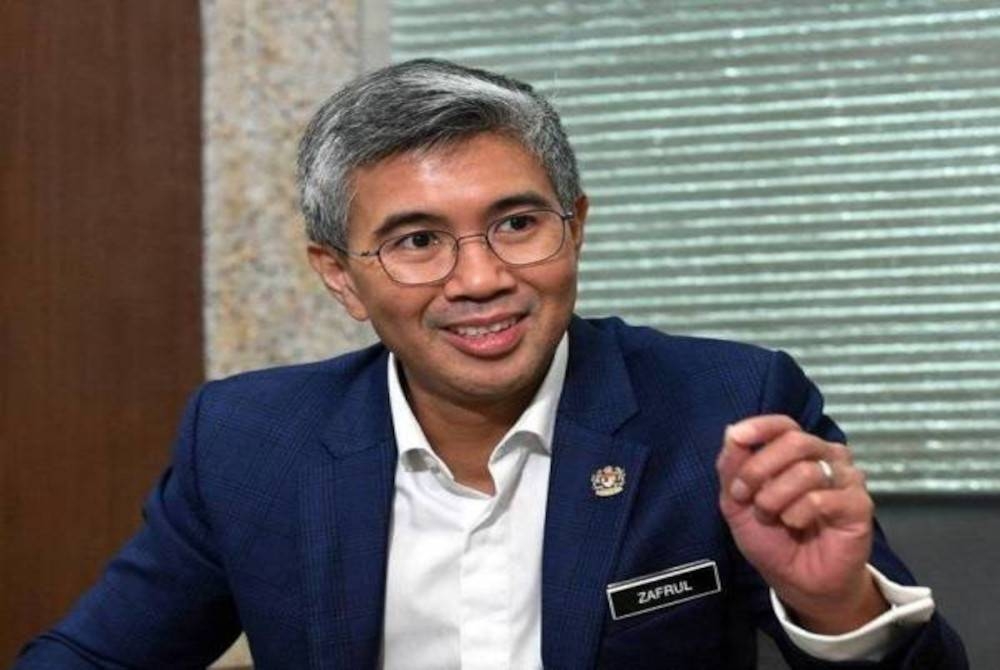 Menteri Kewangan Tengku Datuk Seri Zafrul Tengku Abdul Aziz