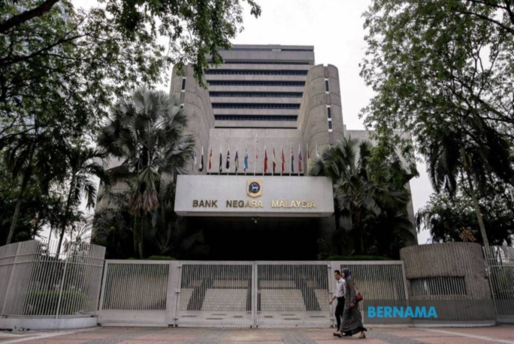 Bank Negara Malaysia. - Foto Bernama