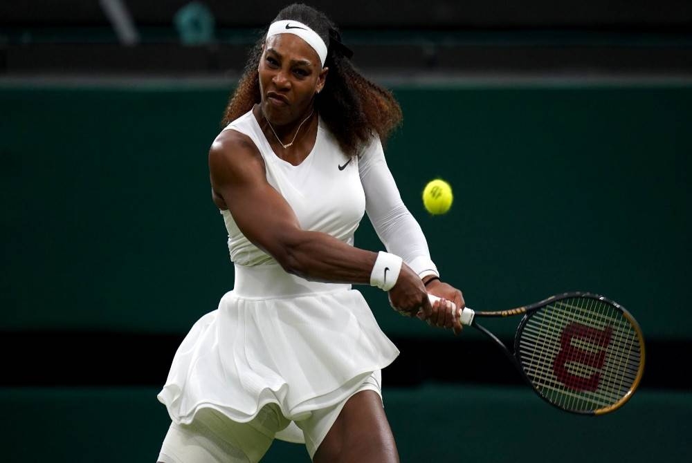 Serena berdepan ujian sukar untuk melepasi cabaran awal jelajah perpisahan di Cincinnati minggu depan. - Foto Agensi