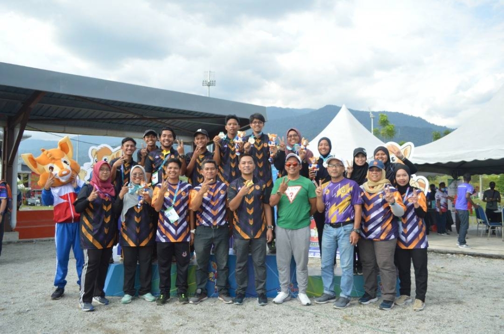 Skuad petanque UiTM cemerlang apabila meraih empat emas di SUKIPT 2022.