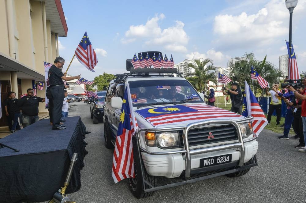 Program Kembara Merdeka Keluarga Malaysia (KMKM) 2022 Peringkat Wilayah Persekutuan Kuala Lumpur. -Foto Bernama