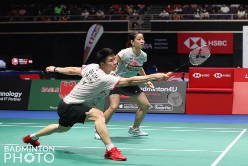 Soon Huat-Shevon mara ke suku akhir Kejohanan Badminton Dunia. - Foto FB BAM