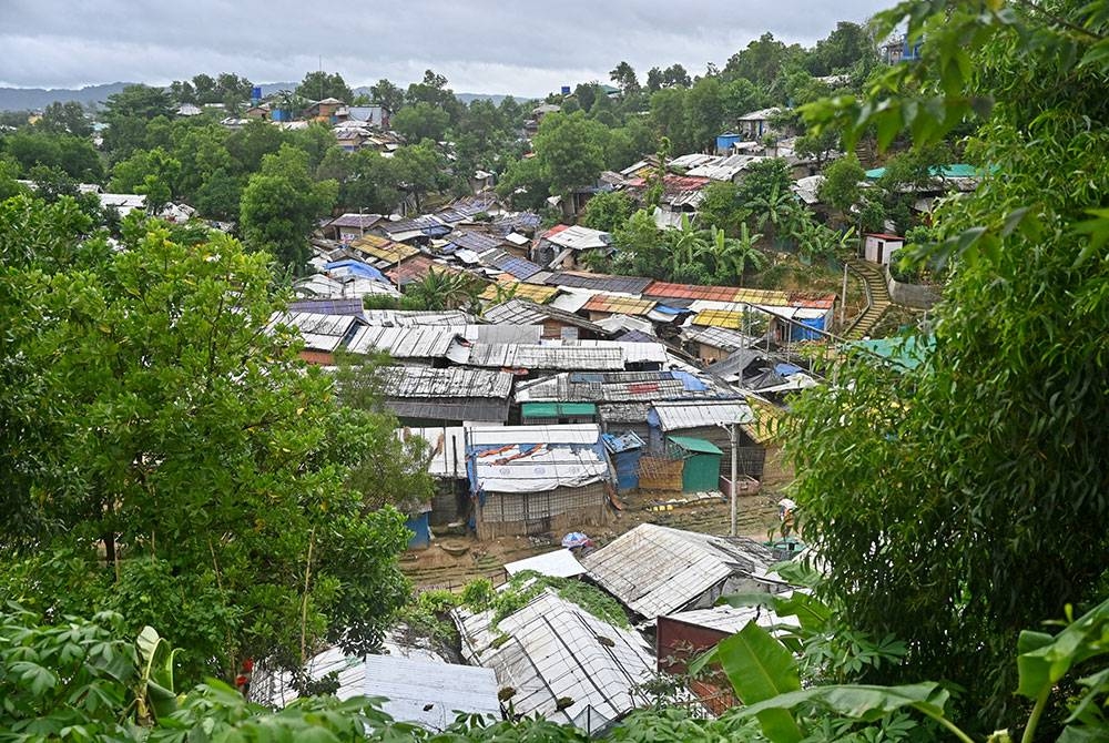 Kem pelarian Kutupalong di Ukhia yang menjadi tempat berlindung hampir sejuta pelarian Rohingya sejak 2017.