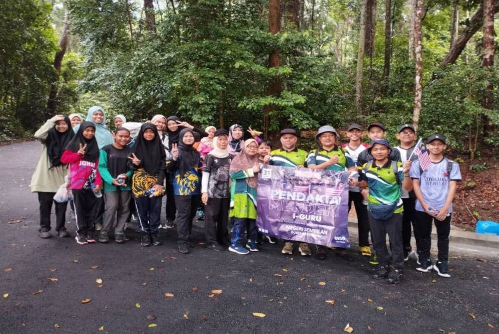 IGuru Negeri Sembilan turut tidak ketinggalan menyertai misi berkenaan. - Foto IGuru