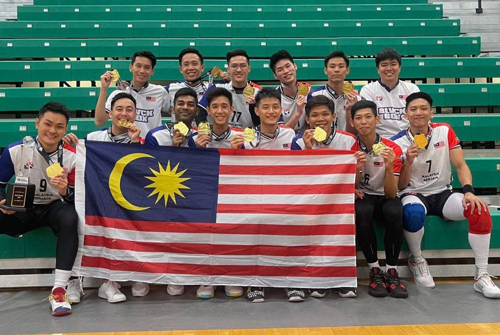 Skuad dodgeball lelaki rangkul kejuaraan di Kanada