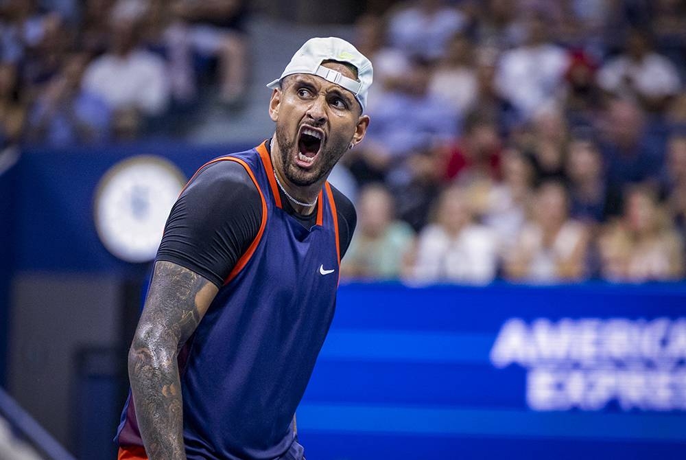 Terbuka AS: Kyrgios singkirkan juara bertahan