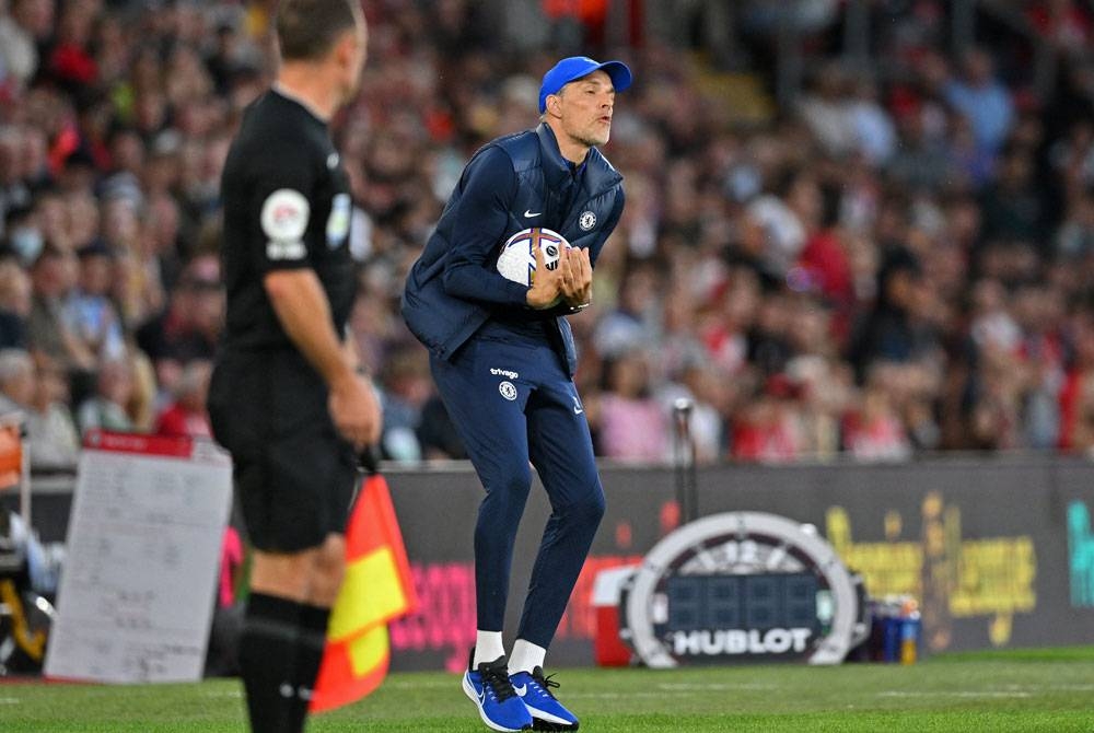 Tuchel ketika perlawanan liga, Chelsea menentang Southampton di Stadium St Mary&#039;s, Southampton. -Foto: AFP