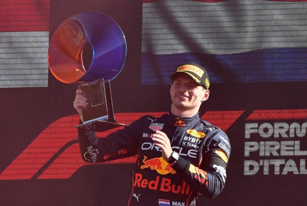 Verstappen menjuarai GP Itali di Monza pada Ahad.