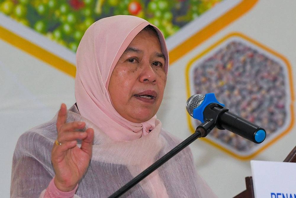 Menteri Perusahaan Perladangan dan Komoditi Datuk Zuraida Kamaruddin. - Foto Bernama.