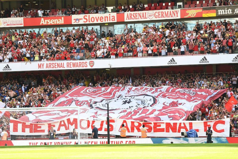 Stadium Emirates laman keramat Arsenal. FOTO: Arsenal