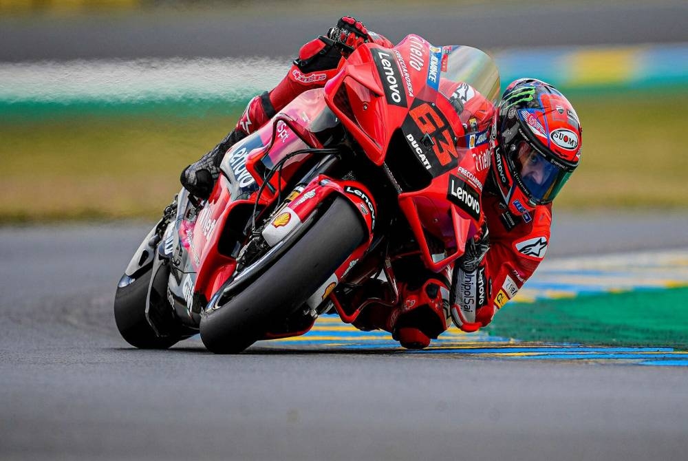 Bagnaia mahu teruskan momentum kemenangan di podium. - Foto Ducati