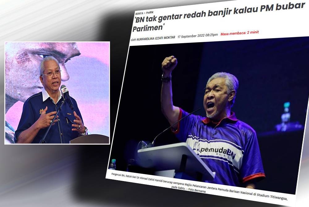 Annuar menjelaskan kenyataan Ahmad Zahid merujuk kepada tahap siap siaga jentera BN yang bersedia sepenuhnya menghadapi PRU15 dalam apa jua keadaan.