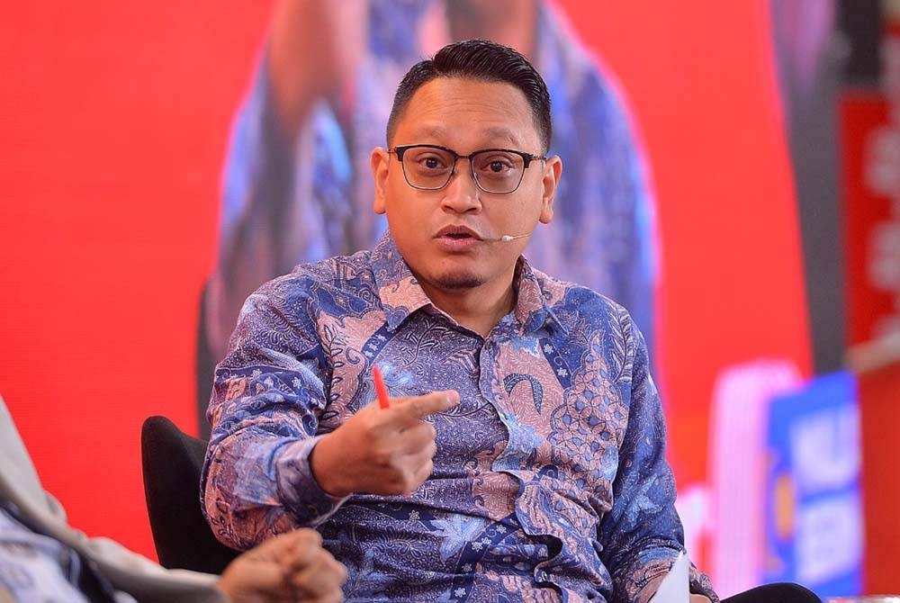 Abu Hafiz Salleh ketika program Wacana Sinar Khas yang bertajuk Korupsi dan Kemunafikan Dalam Politik Melayu: Perlunya Disegerakan Transformasi Moral-Etika pada Khamis.