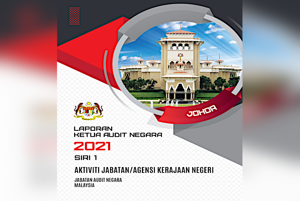 Laporan Ketua Audit Negara (LKAN) mengenai aktiviti jabatan/agensi kerajaan negeri Johor tahun 2021 Siri 1.