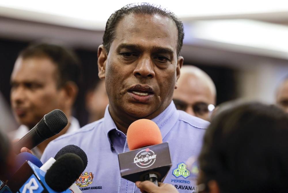 Datuk Seri M Saravanan. - Foto Bernama