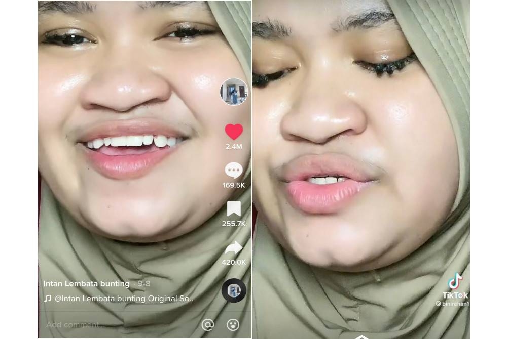 Lagu dinyanyikan pengguna TikTok dari Indonesia, Intan Lembata Bunting kini viral.