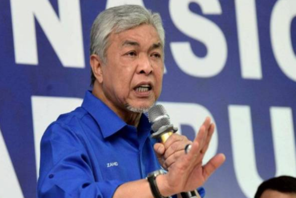 Datuk Seri Dr Ahmad Zahid Hamidi - Foto Bernama. 