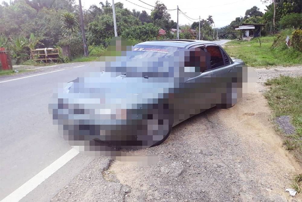 Antara gambar yang ditularkan mendakwa berlaku cubaan culik kanak-kanak di Ajil, Hulu Terengganu.