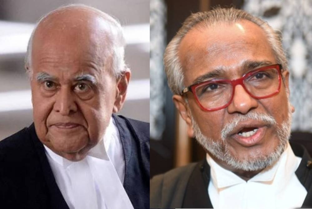 Gopal Sri Ram (kiri) dan Muhammad Shafee. - Foto Bernama