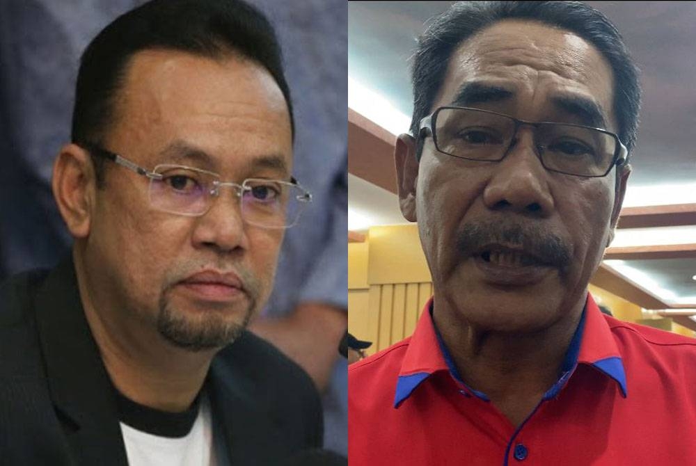 Dari kiri: Rizalman Mokhtar dan Yahaya Mat Ghani