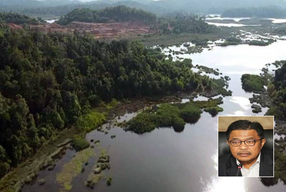 Kerajaan Pahang sudah menyerahkan laporan terperinci berhubung penambahbaikan tapak Rizab Biosfera Tasik Chini, Pekan kepada UNESCO. (Gambar kecil Mohd Sharkar)