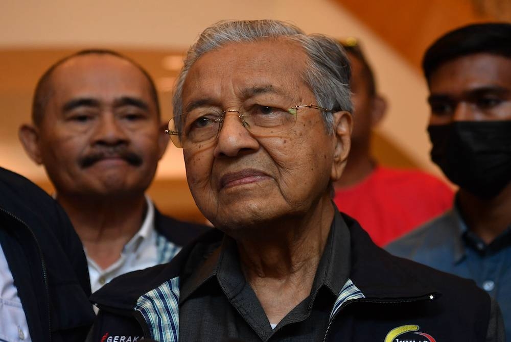 Dr Mahathir - Foto Bernama