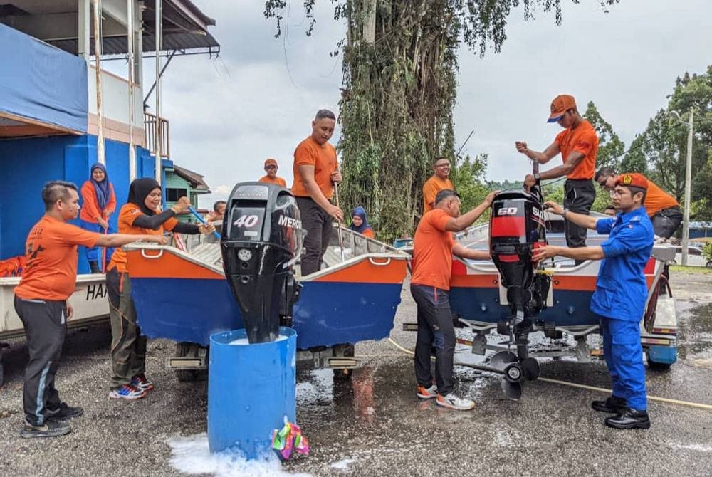 APM Kulim kini bersiap sedia pada bila-bila masa untuk menghadapi sebarang kemungkinan perubahan fasa Monsun Timur Laut. FOTO APM