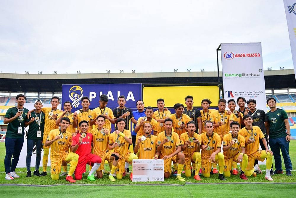 Semantan Troopers naib juara Piala Sultan Pahang 2022 baru-baru ini.