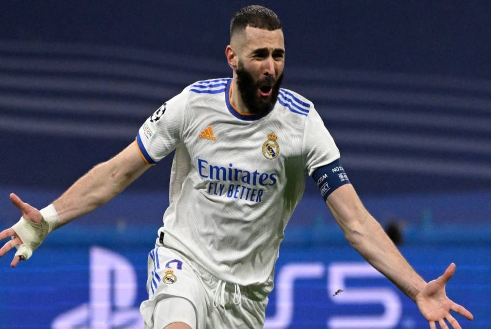 Benzema jadi calon pilihan untuk merangkul anugerah berprestij bola sepak dunia. - Foto Agensi