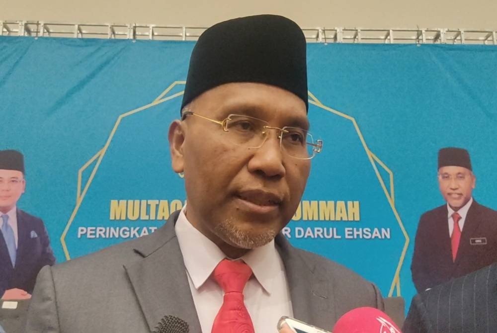 Idris semasa program Multaqa Murabbi Ummah (MMU) Peringkat Negeri Selangor di Masjid Sultan Salahuddin Abdul Aziz Shah, di sini pada Selasa.