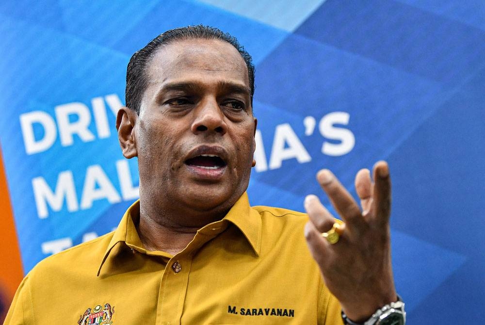 M. Saravanan. - Foto Bernama.