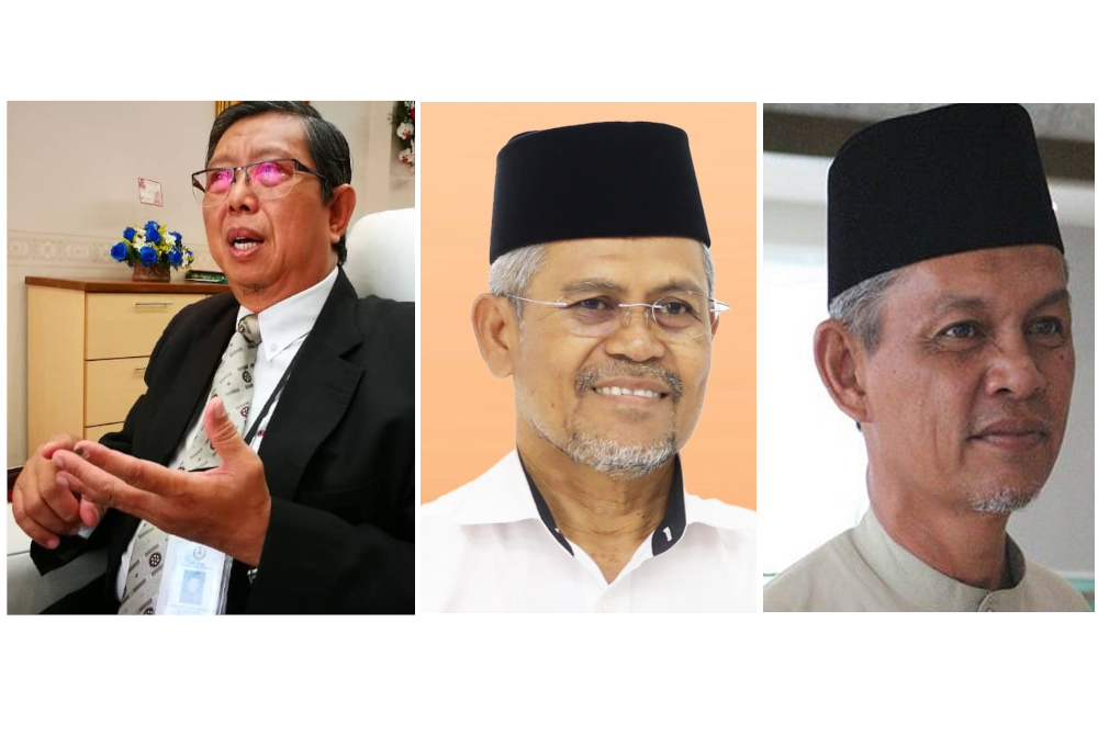 Gambar dari kiri MOHAMMAD NIZAR, YAHAYA dan AMINUDDIN