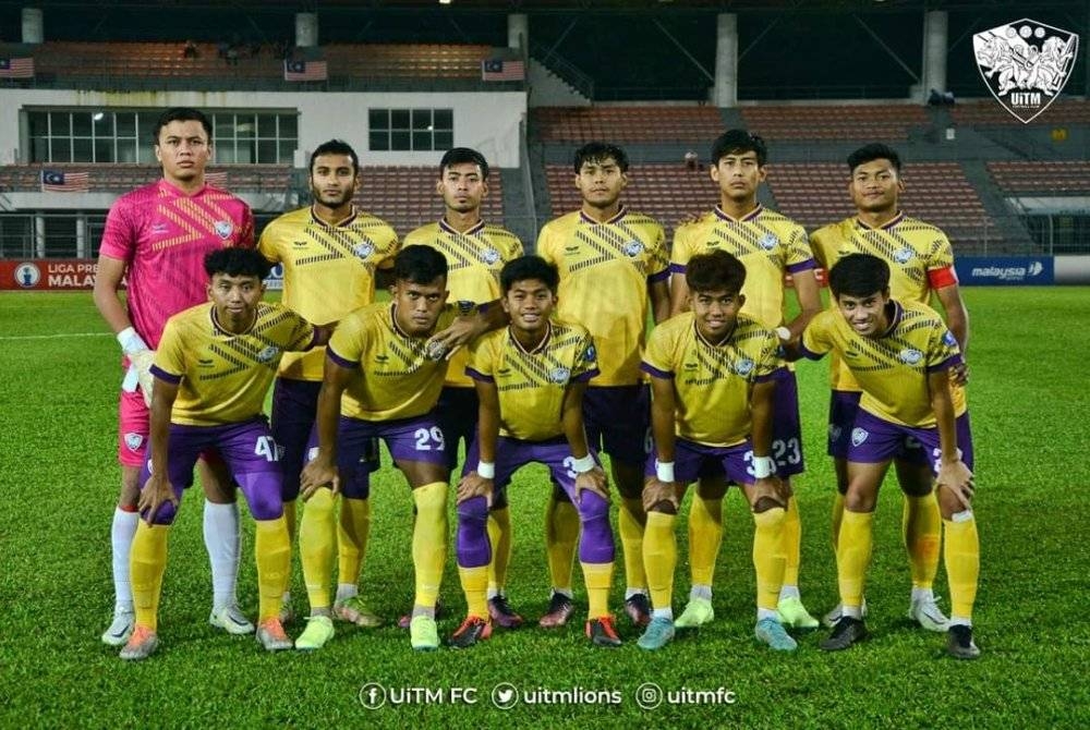 UiTM FC bakal menyingkap kempen perlawanan timbal balik pertama pusingan 16 Piala Malaysia berdepan Sabah, Rabu ini. - Foto UiTM FC